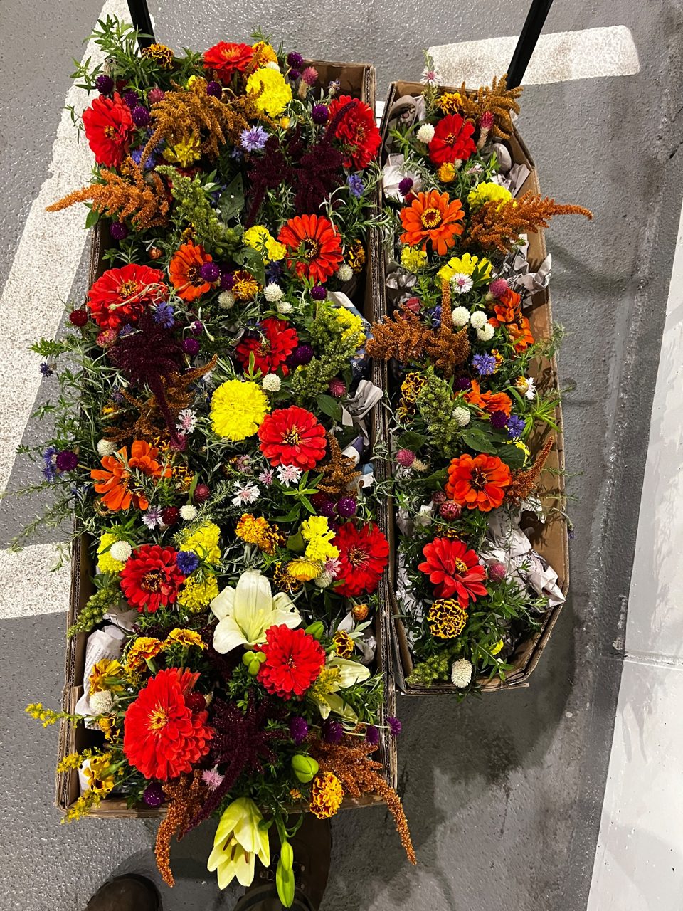 Petite Garden Centerpiece by Southside Blooms