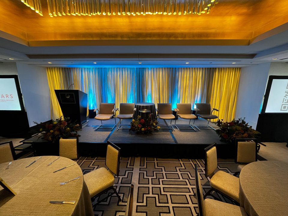 Podium Arrangement by Southside Blooms
