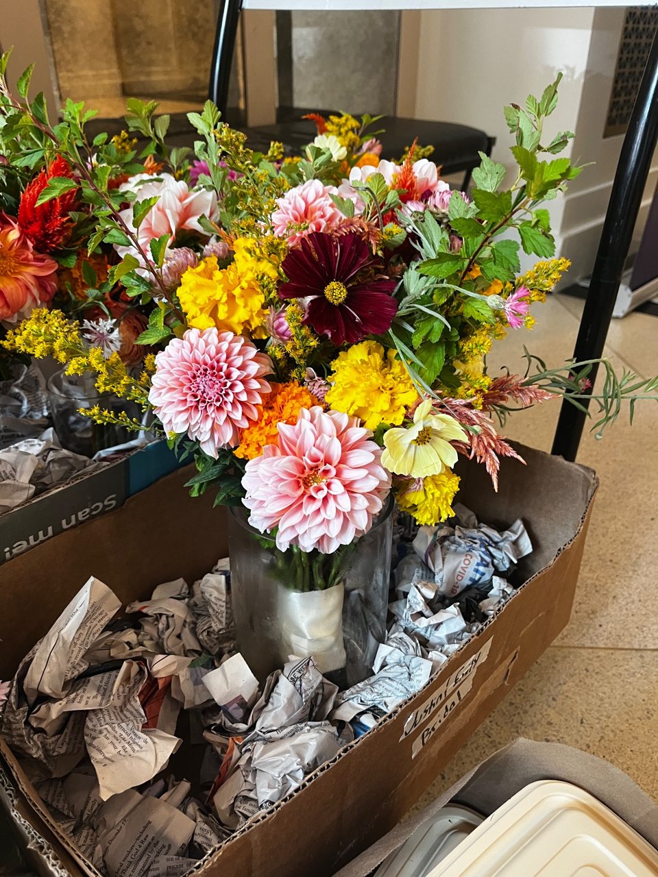 Garden Wedding Bouquet by Southside Blooms
