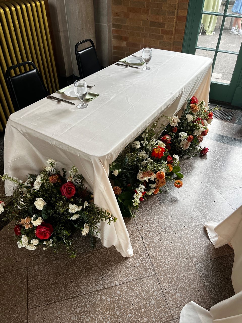 Sweetheart Table: Repurposing by Southside Blooms